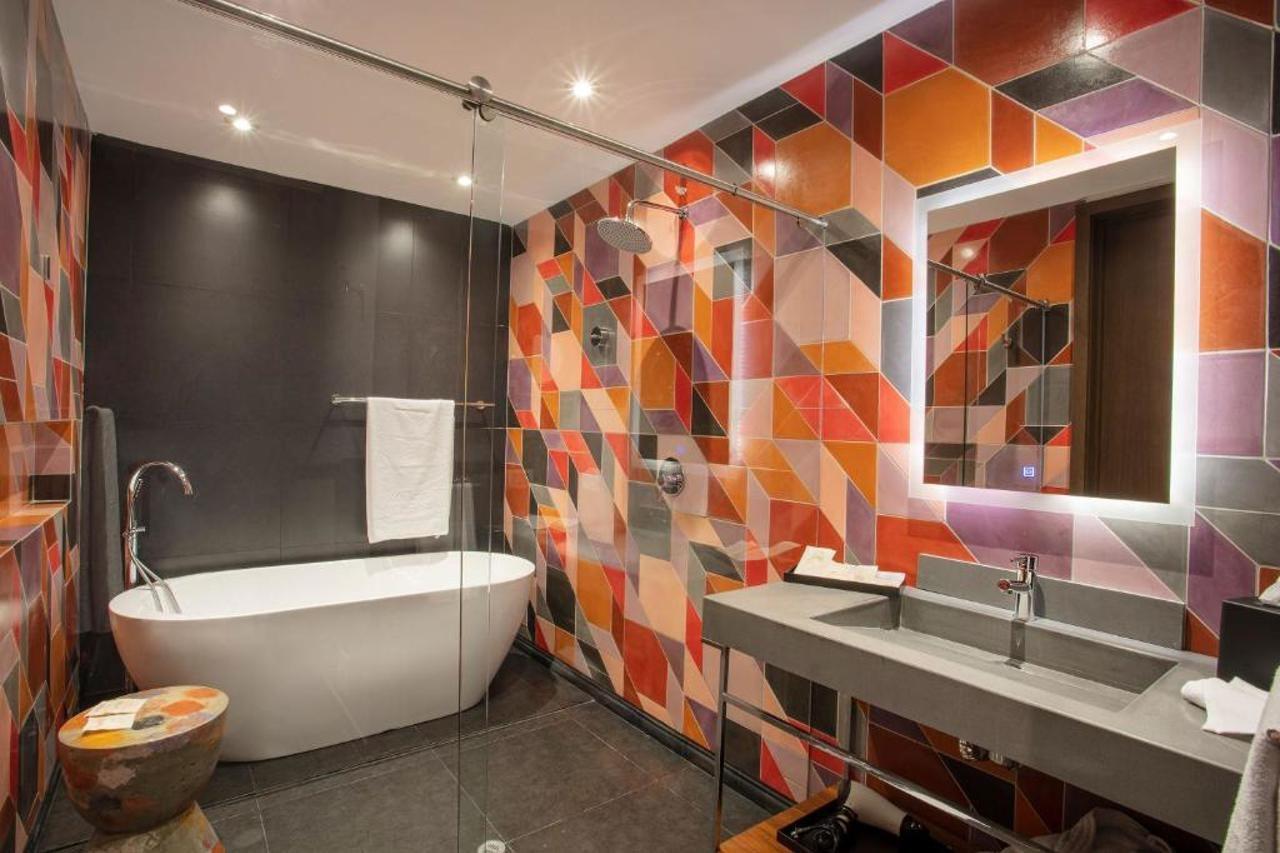 Hotel V1501 Pasto Buitenkant foto Bathroom
